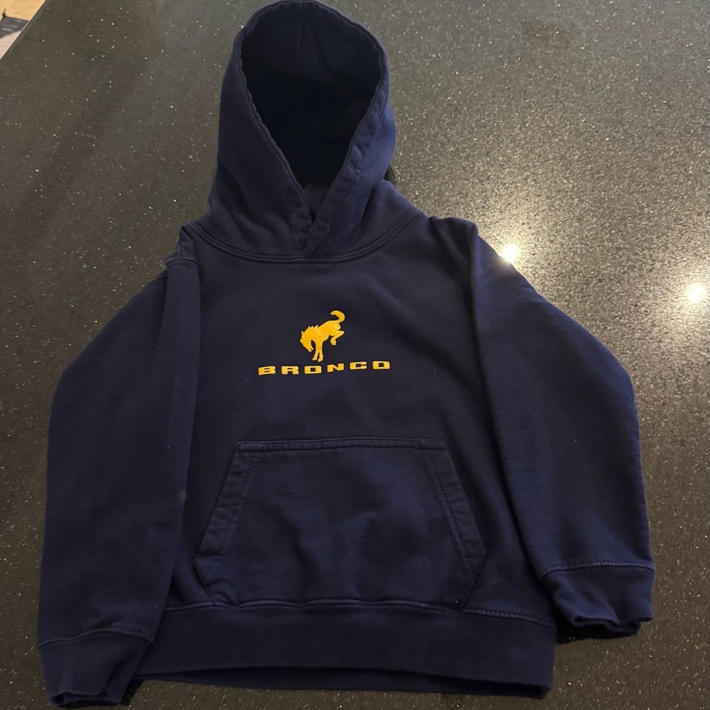 Ford Bronco Navy Blue Hoodie